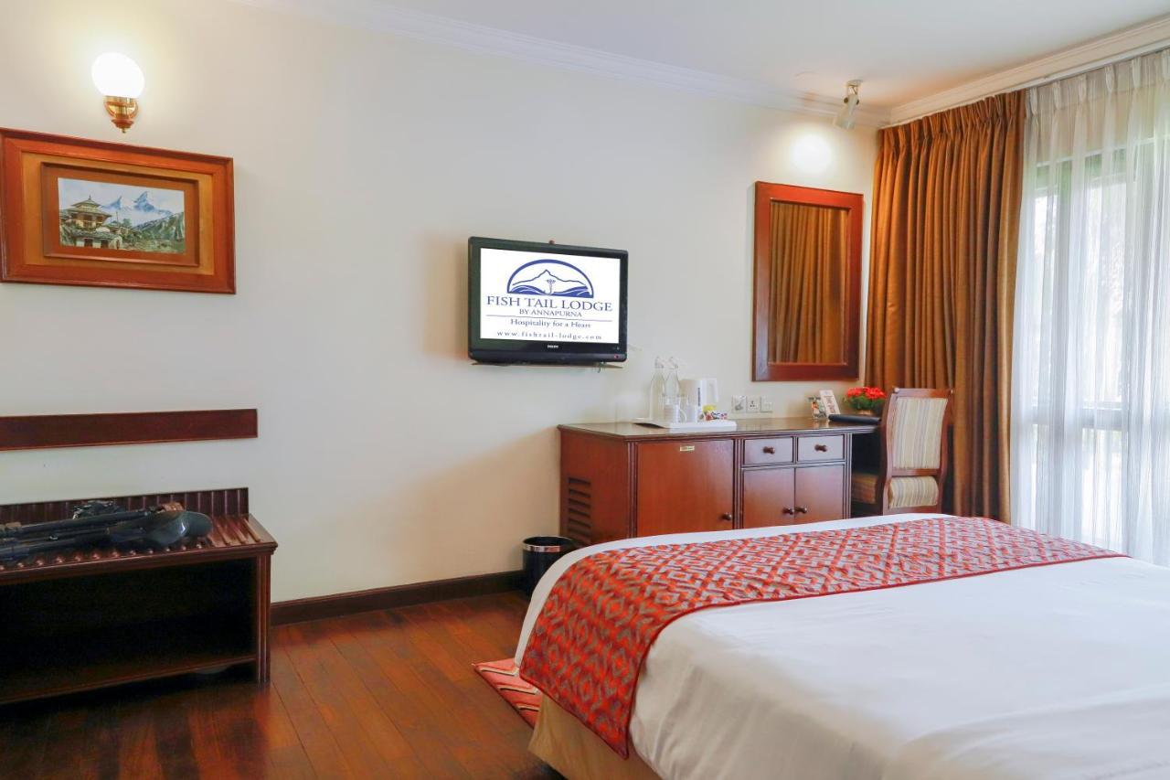 Fish Tail Lodge Pokhara Bagian luar foto
